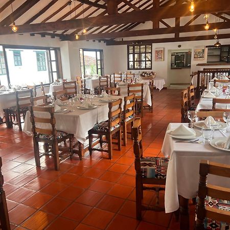 Hotel Meson De Los Virreyes Villa de Leyva Esterno foto