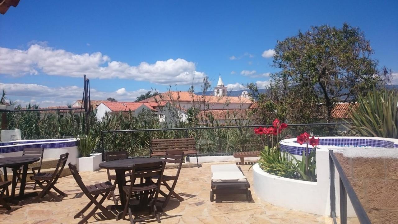 Hotel Meson De Los Virreyes Villa de Leyva Esterno foto