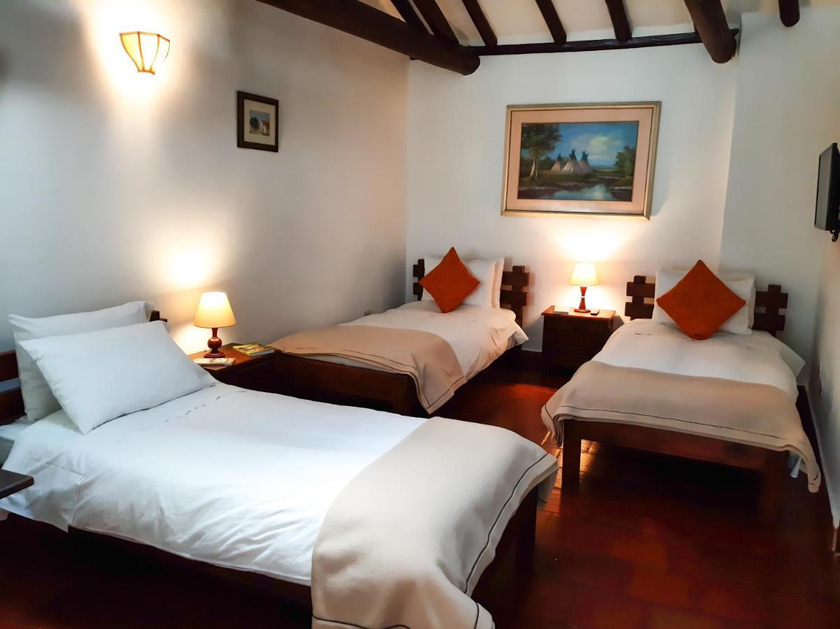 Hotel Meson De Los Virreyes Villa de Leyva Esterno foto