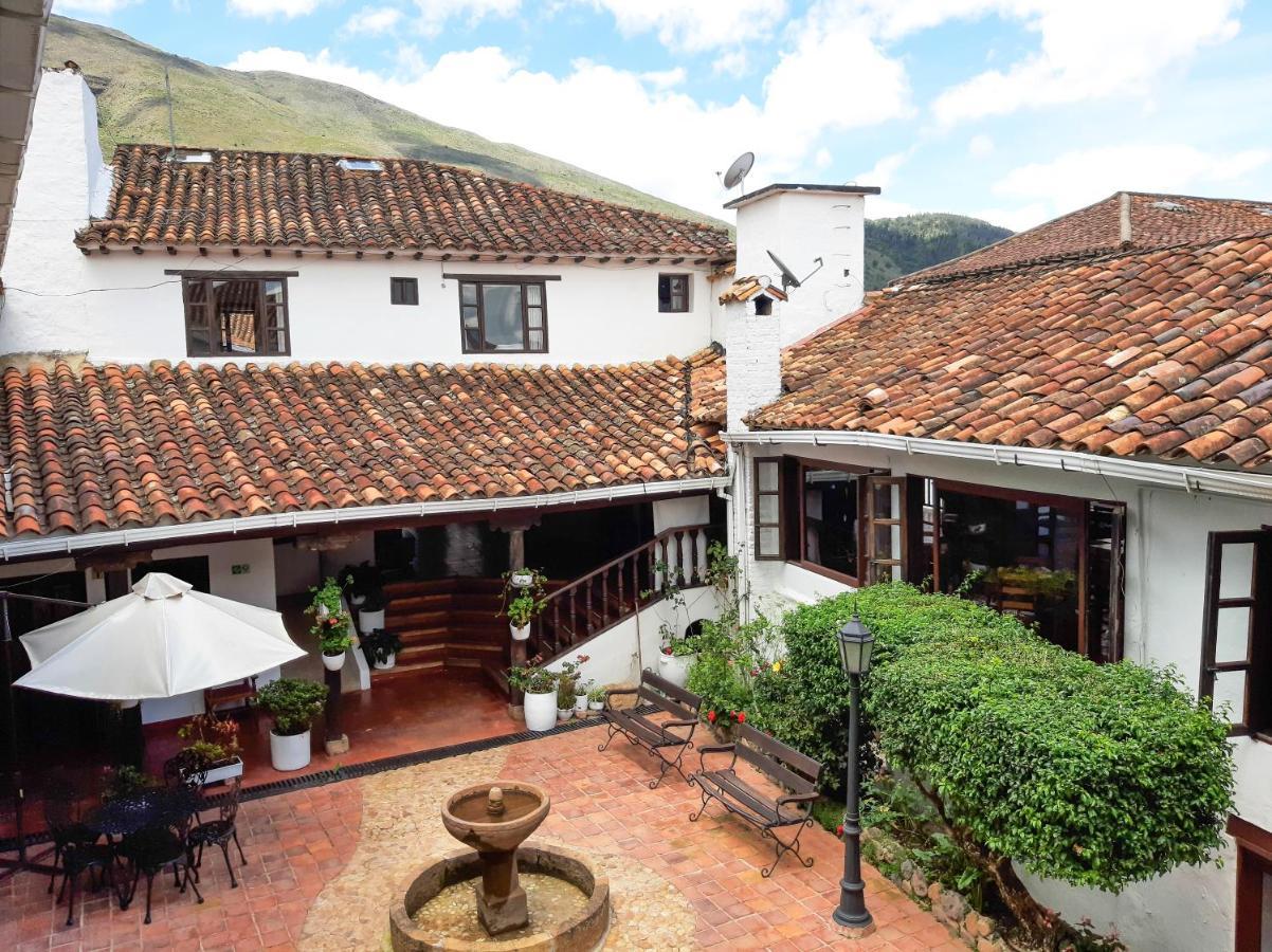 Hotel Meson De Los Virreyes Villa de Leyva Esterno foto