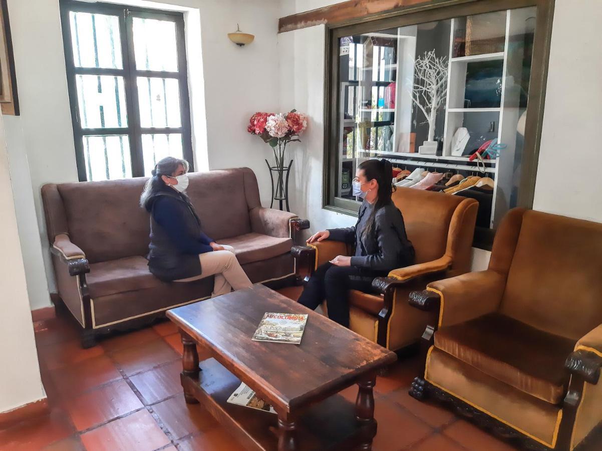 Hotel Meson De Los Virreyes Villa de Leyva Esterno foto