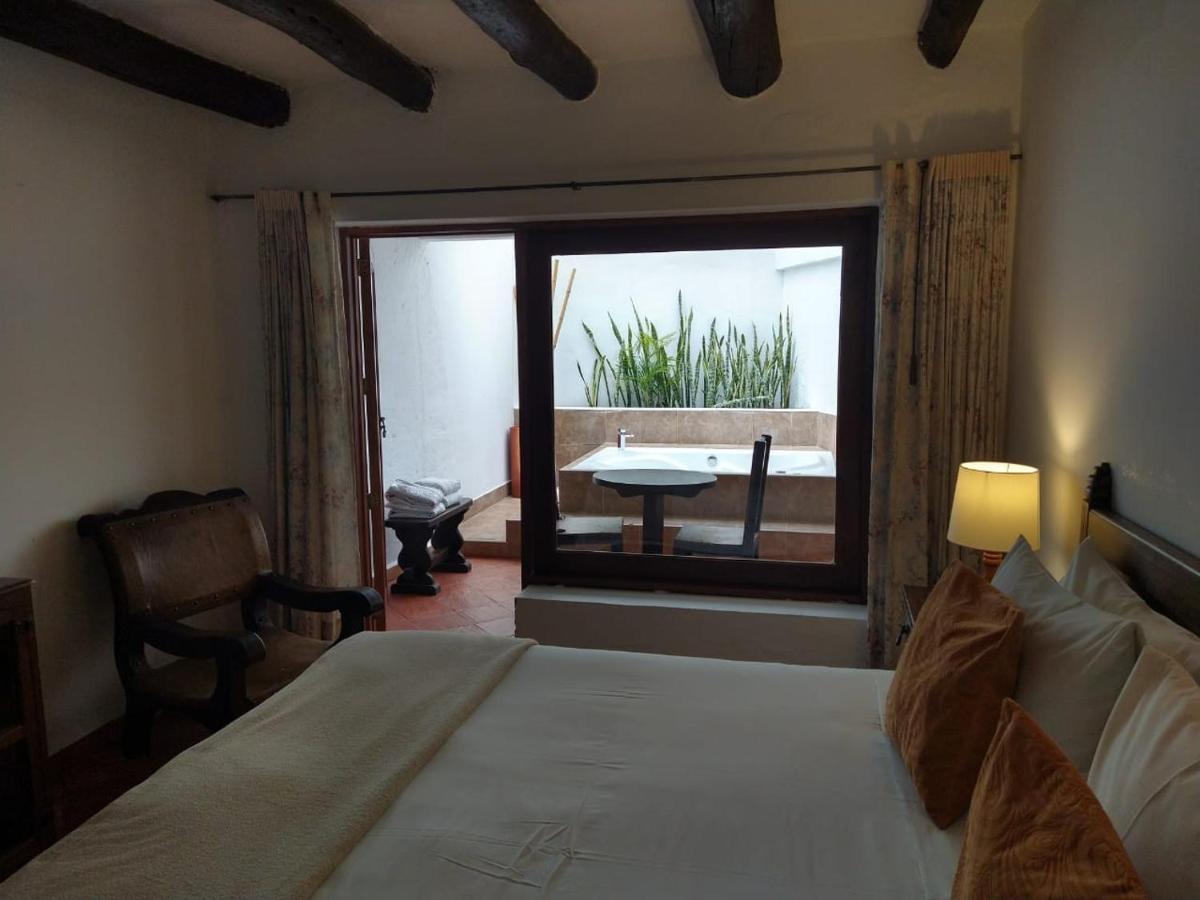 Hotel Meson De Los Virreyes Villa de Leyva Esterno foto