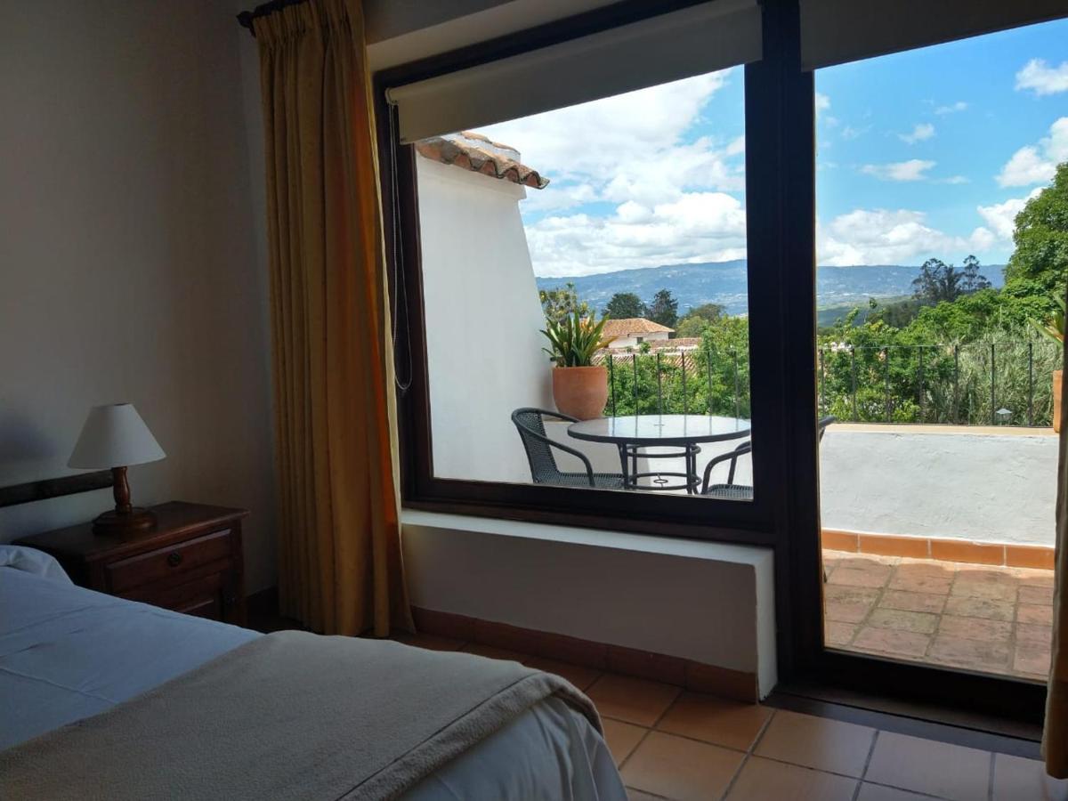 Hotel Meson De Los Virreyes Villa de Leyva Esterno foto